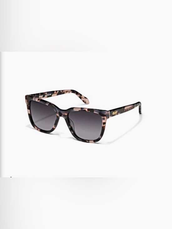 Quay Australia Oversized Tortoiseshell Sunglasses - Brown/Black for booth sex main image 7